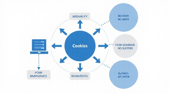 Technische Darstellung von Cookies
